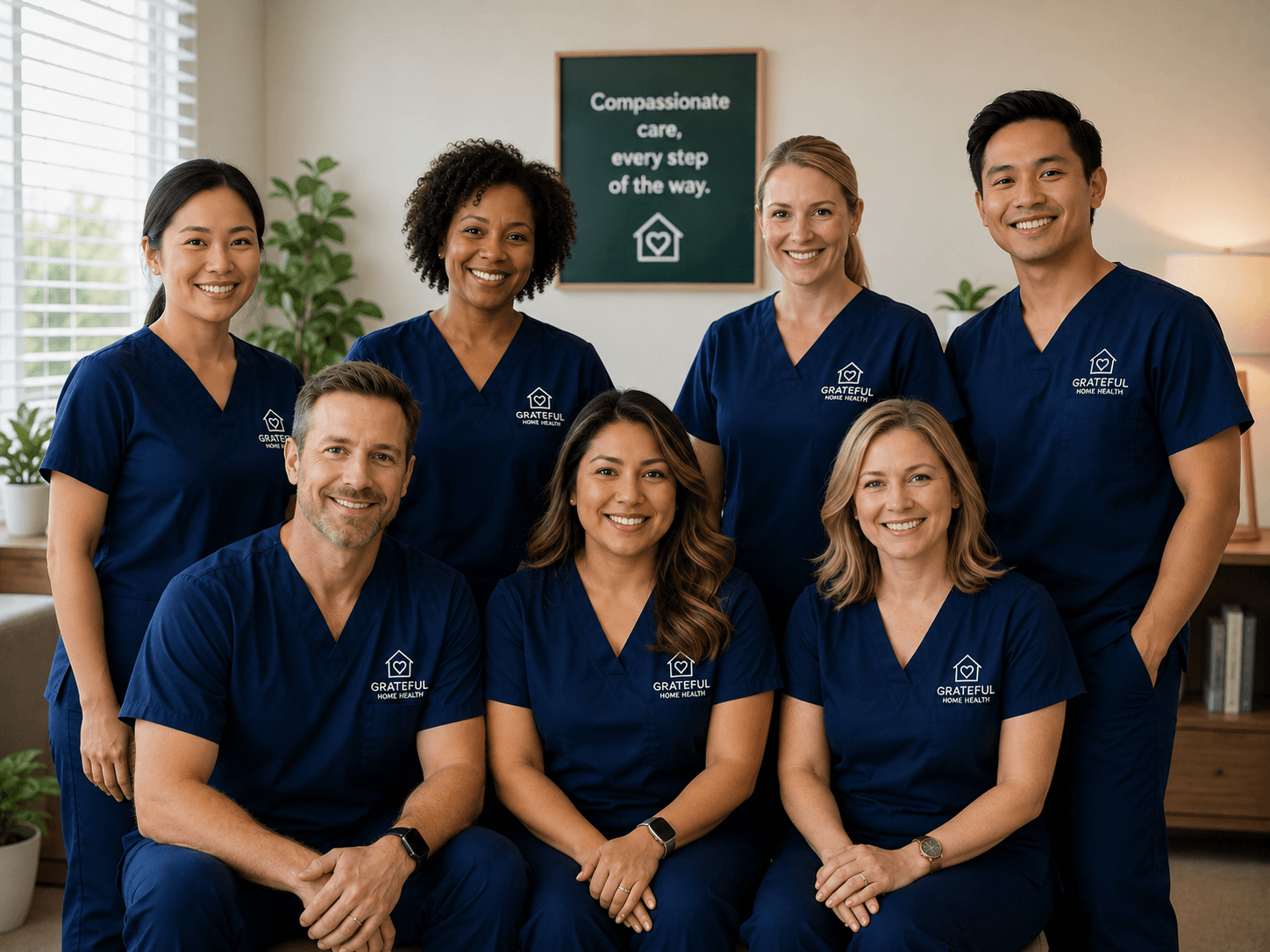 Grateful Home Health care team